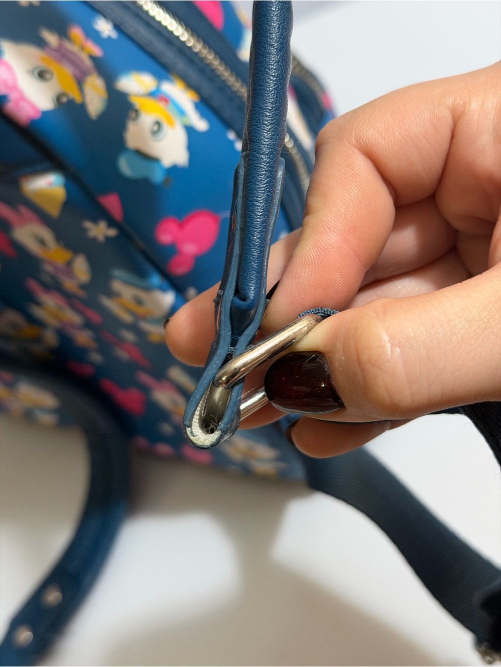 Disney Parks Loungefly Donald & Daisy Ice Cream Mini Backpack READ FLAW INFO - Picture 7 of 17
